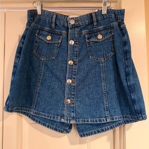 Tribal Jeans Light Blue Denim Skort